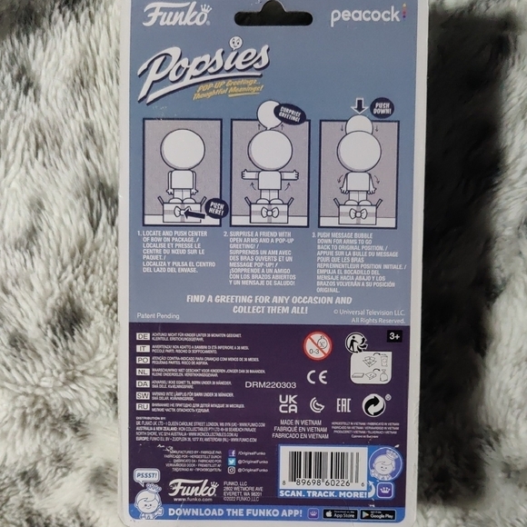 Funko Pop! Jim Halpert Figure - Blue and White - Picture 2 of 3